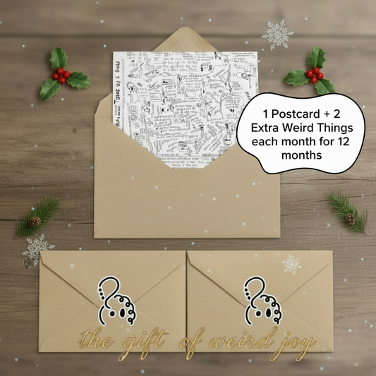 One-Year Big Weird Mail Club Gift Subscription